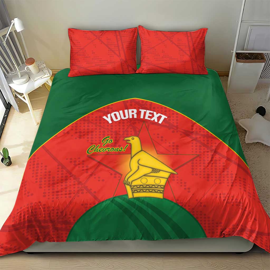 Afro Cricket Zimbabwe Custom Bedding Set Go Chevrons 2003 Color - African Pride