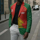 Custom Zimbabwe Cricket Blazer Go Chevrons 2003 Color Version