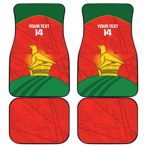 Afro Cricket Zimbabwe Custom Car Mats Go Chevrons 2003 Color - African Pride