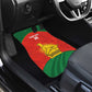 Afro Cricket Zimbabwe Custom Car Mats Go Chevrons 2003 Color - African Pride