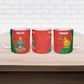 Custom Zimbabwe Cricket Ceramic Mug Go Chevrons 2003 Color Version