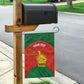 Afro Cricket Zimbabwe Custom Garden Flag Go Chevrons 2003 Color - African Pride