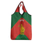 Afro Cricket Zimbabwe Custom Grocery Bag Go Chevrons 2003 Color - African Pride