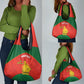 Afro Cricket Zimbabwe Custom Grocery Bag Go Chevrons 2003 Color - African Pride