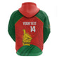 Afro Cricket Zimbabwe Custom Hoodie Go Chevrons 2003 Color - African Pride