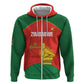 Afro Cricket Zimbabwe Custom Hoodie Go Chevrons 2003 Color - African Pride