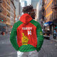 Afro Cricket Zimbabwe Custom Hoodie Go Chevrons 2003 Color - African Pride