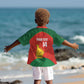 Afro Cricket Zimbabwe Custom Kid Hawaiian Shirt Go Chevrons 2003 Color - African Pride