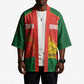 Custom Zimbabwe Cricket Kimono Go Chevrons 2003 Color Version