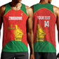 Afro Cricket Zimbabwe Custom Men Tank Top Go Chevrons 2003 Color - African Pride