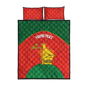 Afro Cricket Zimbabwe Custom Quilt Bed Set Go Chevrons 2003 Color - African Pride