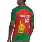 Afro Cricket Zimbabwe Custom Rugby Jersey Go Chevrons 2003 Color - African Pride
