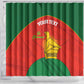 Afro Cricket Zimbabwe Custom Shower Curtain Go Chevrons 2003 Color - African Pride
