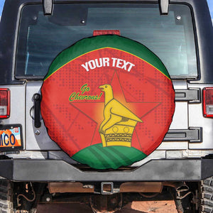 Afro Cricket Zimbabwe Custom Spare Tire Cover Go Chevrons 2003 Color - African Pride