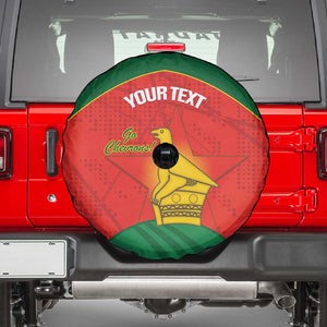 Afro Cricket Zimbabwe Custom Spare Tire Cover Go Chevrons 2003 Color - African Pride