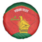 Afro Cricket Zimbabwe Custom Spare Tire Cover Go Chevrons 2003 Color - African Pride