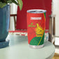 Afro Cricket Zimbabwe Custom Tumbler Cup Go Chevrons 2003 Color - African Pride