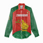 Afro Cricket Zimbabwe Custom Women Casual Shirt Go Chevrons 2003 Color - African Pride