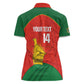 Afro Cricket Zimbabwe Custom Women Polo Shirt Go Chevrons 2003 Color - African Pride