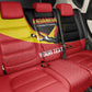 Afro Cricket Uganda Custom Back Car Seat Cover Go Cranes African Pattern - African Pride