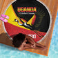 Afro Cricket Uganda Custom Beach Blanket Go Cranes African Pattern - African Pride