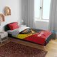 Afro Cricket Uganda Custom Bedding Set Go Cranes African Pattern - African Pride