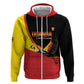 Afro Cricket Uganda Custom Hoodie Go Cranes African Pattern - African Pride