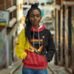 Afro Cricket Uganda Custom Hoodie Go Cranes African Pattern - African Pride