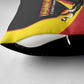 Custom Uganda Cricket Pillow Cover Go Cranes African Pattern