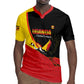 Afro Cricket Uganda Custom Rugby Jersey Go Cranes African Pattern - African Pride
