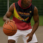 Afro Cricket Uganda Custom Sleeveless Hoodie Go Cranes African Pattern - African Pride