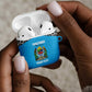 Custom Tanzania Cricket AirPods Case Go Cows Sporty African Pattern