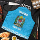 Custom Tanzania Cricket Apron Go Cows Sporty African Pattern