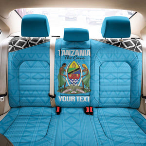Afro Cricket Tanzania Custom Back Car Seat Cover Go Cows Sporty African Pattern - African Pride