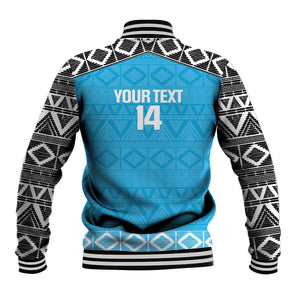 Afro Cricket Tanzania Custom Baseball Jacket Go Cows Sporty African Pattern - African Pride