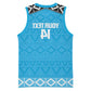 Afro Cricket Tanzania Custom Basketball Jersey Go Cows Sporty African Pattern - African Pride