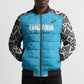 Custom Tanzania Cricket Bomber Puffer Jacket Go Cows Sporty African Pattern
