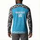 Custom Tanzania Cricket Button Sweatshirt Go Cows Sporty African Pattern
