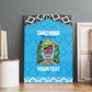 Afro Cricket Tanzania Custom Canvas Wall Art Go Cows Sporty African Pattern - African Pride