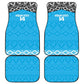 Afro Cricket Tanzania Custom Car Mats Go Cows Sporty African Pattern - African Pride