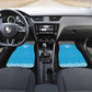 Afro Cricket Tanzania Custom Car Mats Go Cows Sporty African Pattern - African Pride