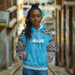 Afro Cricket Tanzania Custom Hoodie Go Cows Sporty African Pattern - African Pride