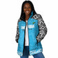 Custom Tanzania Cricket Padded Jacket Go Cows Sporty African Pattern