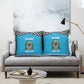 Custom Tanzania Cricket Pillow Cover Go Cows Sporty African Pattern