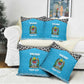 Custom Tanzania Cricket Pillow Cover Go Cows Sporty African Pattern