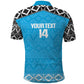 Afro Cricket Tanzania Custom Polo Shirt Go Cows Sporty African Pattern - African Pride