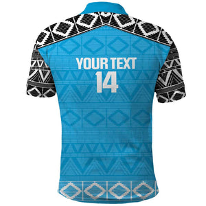 Afro Cricket Tanzania Custom Polo Shirt Go Cows Sporty African Pattern - African Pride