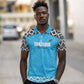 Afro Cricket Tanzania Custom Polo Shirt Go Cows Sporty African Pattern - African Pride