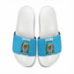 Custom Tanzania Cricket Slide Sandals Go Cows Sporty African Pattern