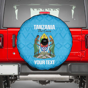 Afro Cricket Tanzania Custom Spare Tire Cover Go Cows Sporty African Pattern - African Pride